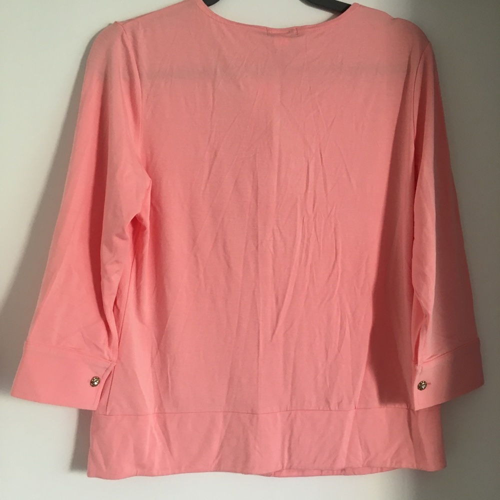 EUC Preppy pink beaded cardigan - Picture 5 of 6